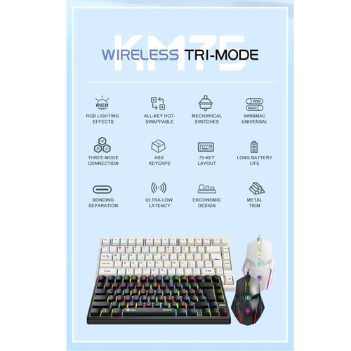 كيبورد قيمنق - متعدد الوان KEYBOARD GAMING ASA KM7...