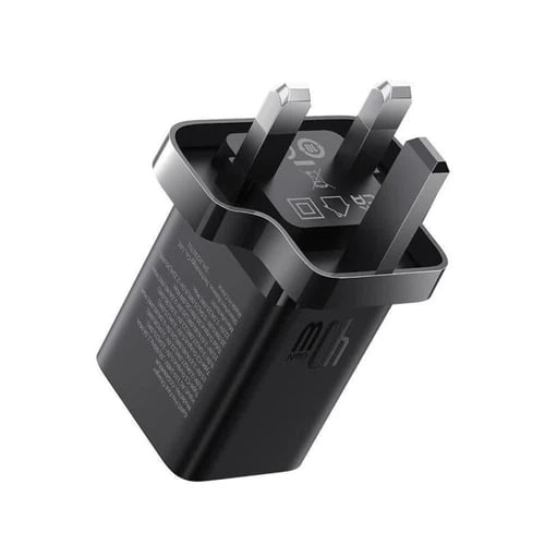 بيسوس - شاحن جداري Baseus بمنفذين تايب سي بقوة 40...