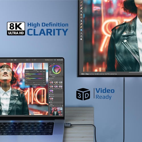 بروميت - الكابل الأقوى HDMI™ 2.1 عالي السرعة بدقة...