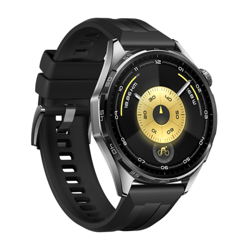 هواوي - ساعة GT6 مقاس 46 مم، سوار جلد