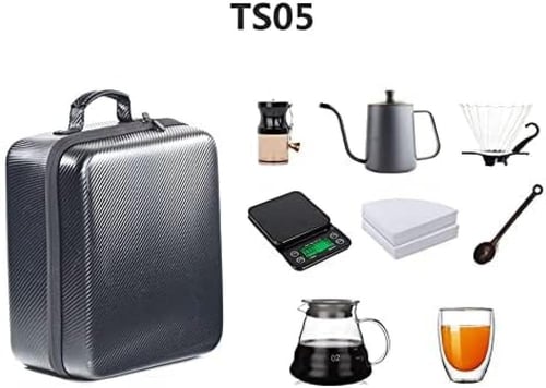 SCIENISH حقيبة ادوات القهوه المختصه طقم يحتوي على...