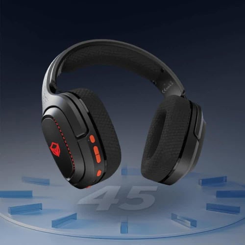 ميشن - سماعة قيمنج لاسلكية ثلاثية الاتصال بصوت محي...