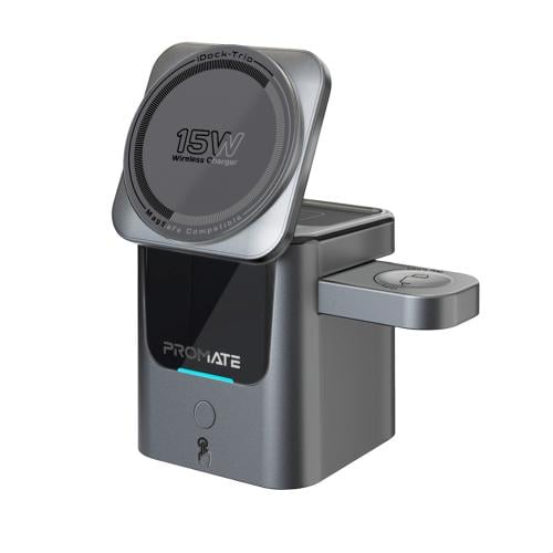 بروميت - قاعدة شحن لاسلكية لأجهزة أبل و سامسونج 3...