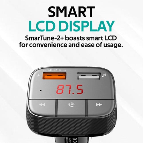 بروميت - محول FM لاسلكي بتقنية البلوتوث، محول صوت...