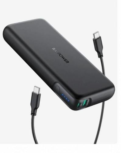 راف باور - راف باور 20000mAh PD Pioneer 60W 2-Port...