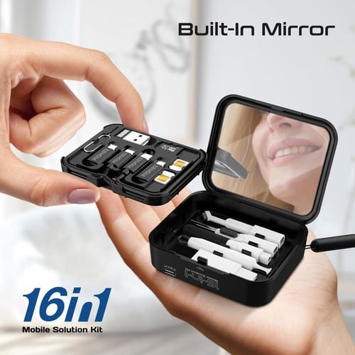 بروميت - مجموعة شحن لاسلكي مدمجة بقدرة 15 واط مزود...