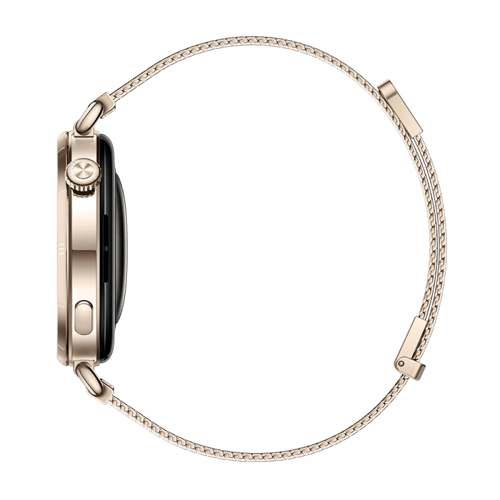 هواوي - ساعة GT6 مقاس 41 مم، سوار حديد ذهبي