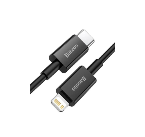 بيسوس - كيبل بي دي ايفون بطول 1 متر - أسود