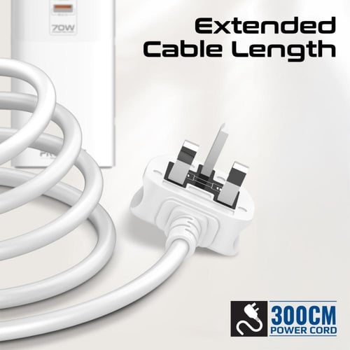 بروميت - محطة شحن متعددة المنافذ بقدرة 70 واط توفر...