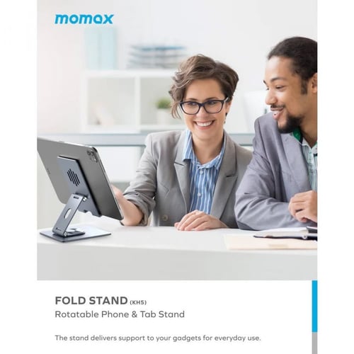 حامل جوال و تابلت موماكس قابل للدوران 360 درجة مصن...