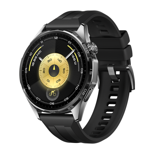 هواوي - ساعة GT6 مقاس 46 مم، سوار جلد