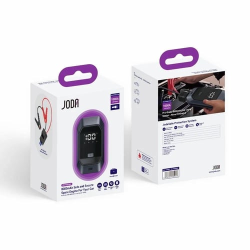 جودا - مشغل بطارية السيارة JODA بسعة 8000 ملي امبي...