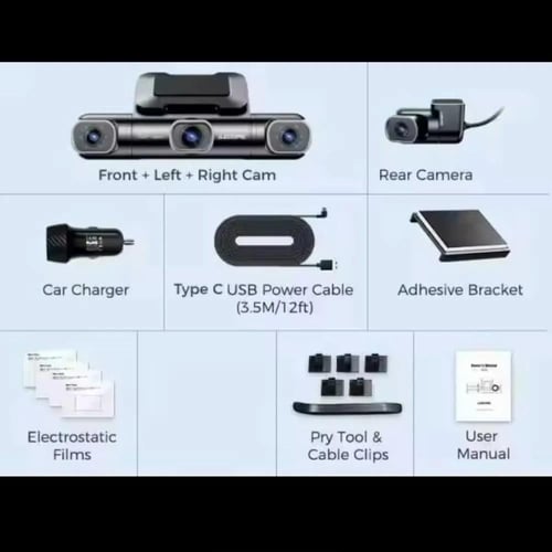 ازدوم - داش كام ازدوم M660 - مراقبة شاملة بـ 4 كام...