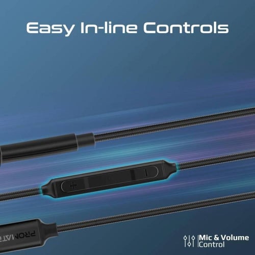 بروميت - سماعة أذن سلكية أحادية ديناميكية، تأتي مع...