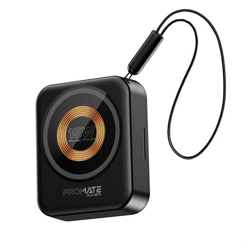 بروميت - مجموعة شحن لاسلكي مدمجة بقدرة 15 واط مزود...