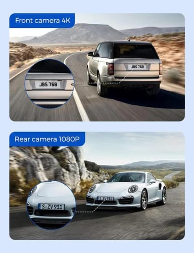 ازدوم - داش كام AZDOME M550 Pro كاميرا أمامية 4K خ...