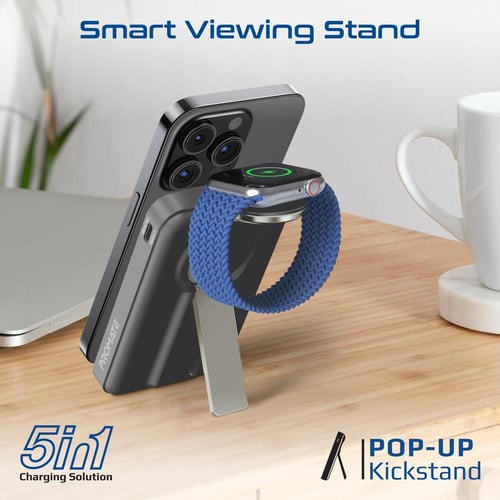 بروميت - بطارية متنقلة بسعة 10000mAh تدعم ماج سيف،...