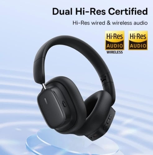 بيسوس - Bowie H1i سماعة راس لاسلكية عمل 100 ساعة -...