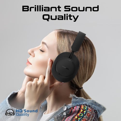 بروميت - سماعات رأس لاسلكية استيريو بجودة صوت عالي...