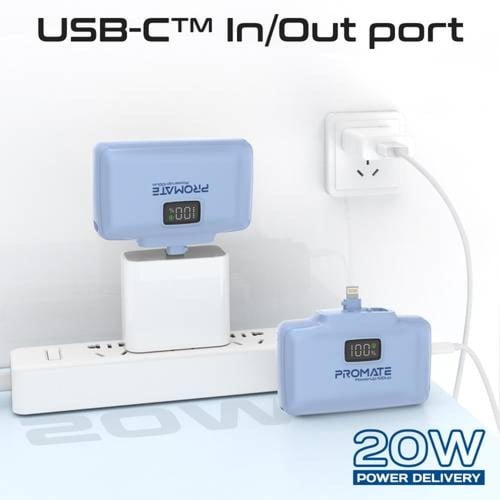 بروميت - بطارية متنقلة صغيرة بسعة 10000 مللي أمبير...