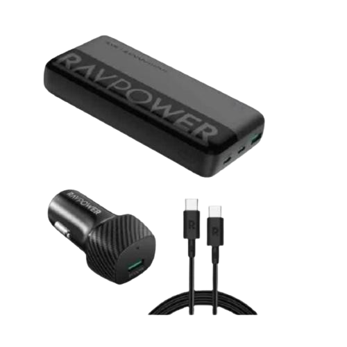 راف باور - بكج بطارية بقوة 20 واط بسعة 10000 ملي ا...