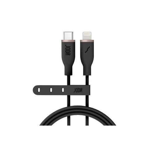 جودا - كيبل SLIP USB-C to Lightning يدعم 60W بطول...