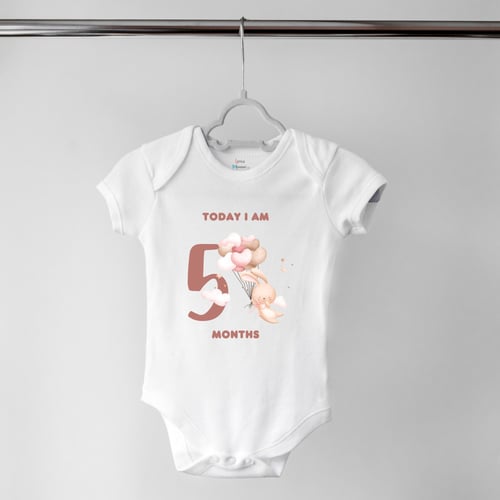 Set of 12 - Sleepy rabbit