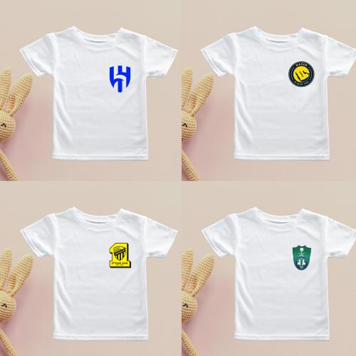 تيشيرت بتصميم الشعار المطلوب