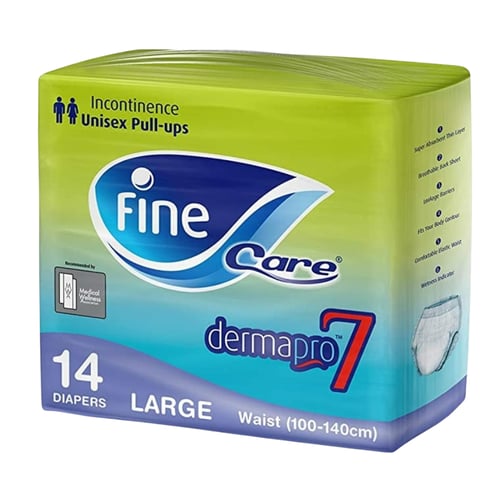 كرتون فاين كير كلوت كبير 84 حبة Fine care Large