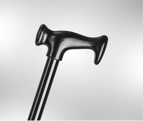 عكاز طبي لون اسود فاخر