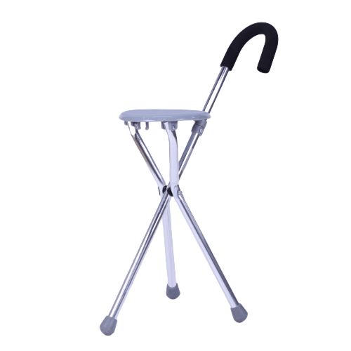 عكاز مقعد لكبار السن للصلاة