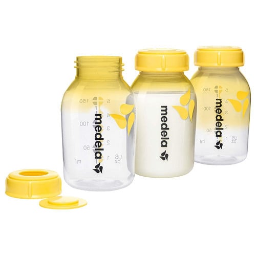 زجاجات حفظ حليب الثدى 3 قطعه 150 مل ميديلا سوينج