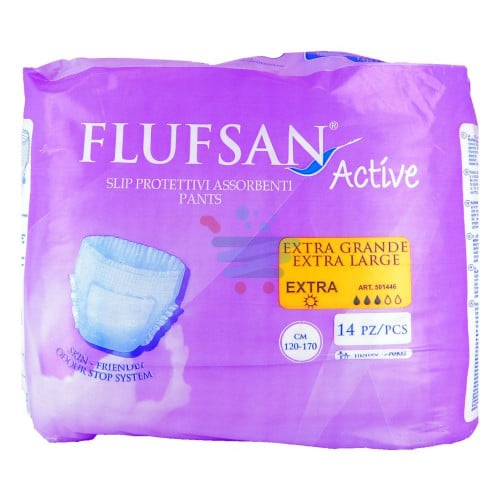 فلوفسان اكتيف مقاس XL حفائض كبار السن