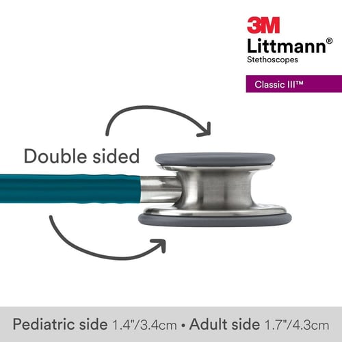 سماعة ليتمان الاصلية كلاسيك أزرق كاريبي 3M Littman...