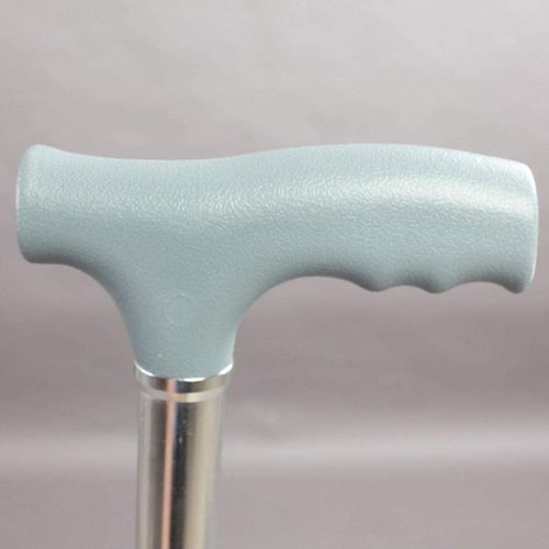 عكاز طبي لون فضي