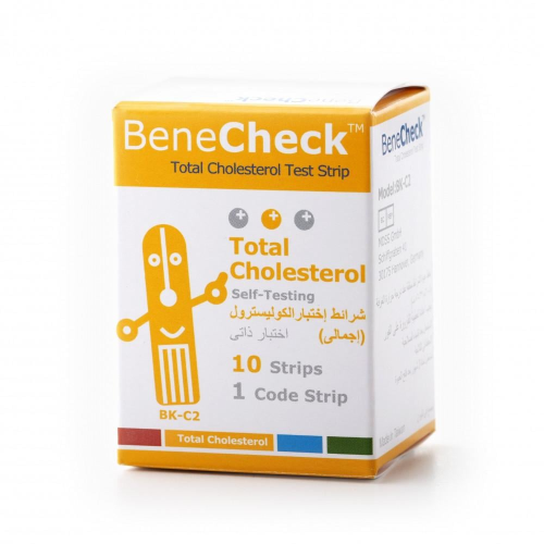 شرائط فحص الكوليسترول بيني تشيك 10 قطع