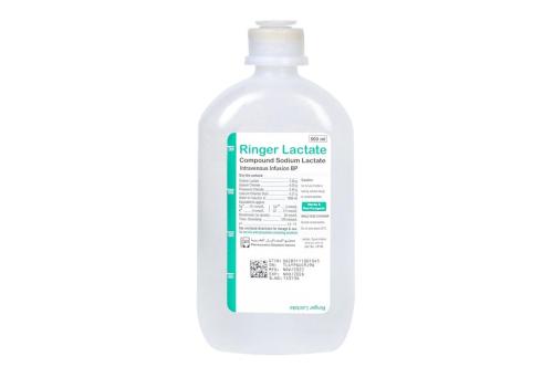 محلول رينجر لاكتيت 500 مل Ringer Lactate Solution...