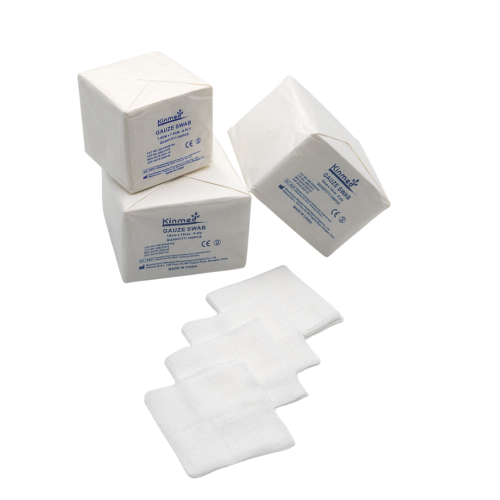 كرتون شاش قطع 5*5 غير معقم 8 طبقات Gauze Swap