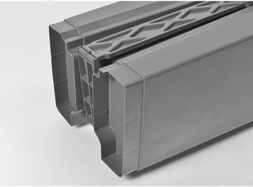 حاوية نفايات طبية بالقدم مقاس 50 لتر بالقدم اسود