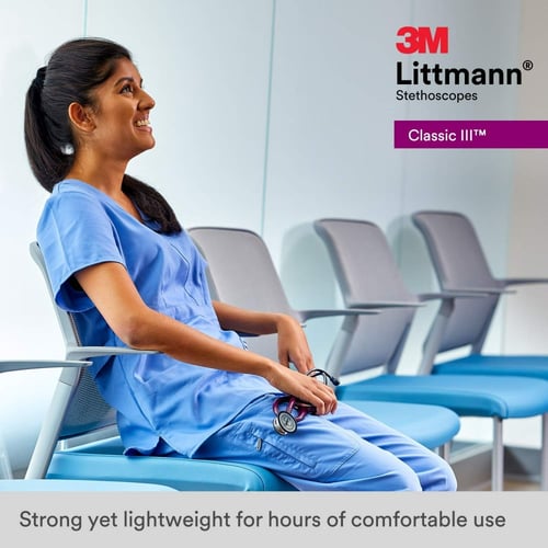سماعة ليتمان الاصلية كلاسيك رصاصي 3M Littmann Clas...