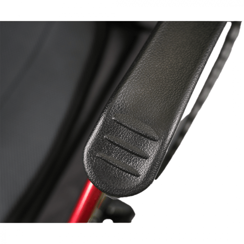 كرسي متحرك اطفال ألومنيوم بظهر ينطوي مقاس 35 سم