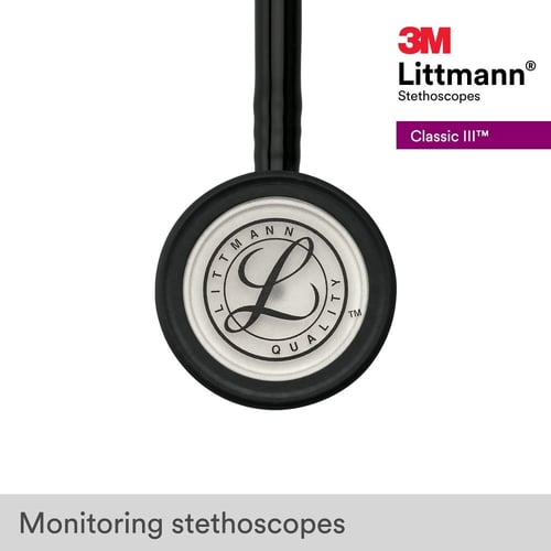 سماعة ليتمان الاصلية كلاسيك اسود 3M Littmann Class...