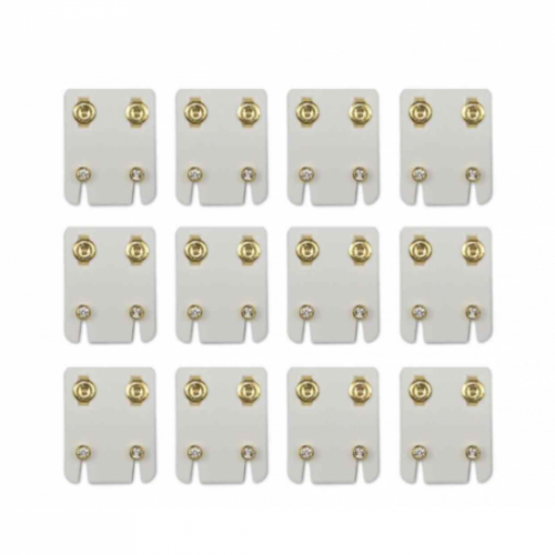 حلق طبي امريكي 12 حبة الوان مختلفة