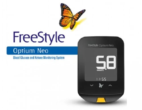 فري ستايل أوبتيوم نيو جهاز قياس السكر بدقة عالية