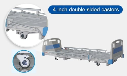 سرير طبي كهربائي فاخر اربع حركات بدون مرتبة - الري...