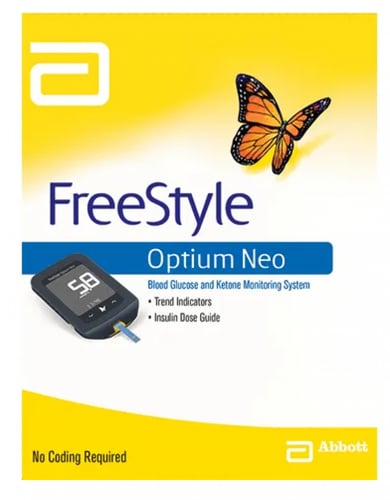 فري ستايل أوبتيوم نيو جهاز قياس السكر بدقة عالية