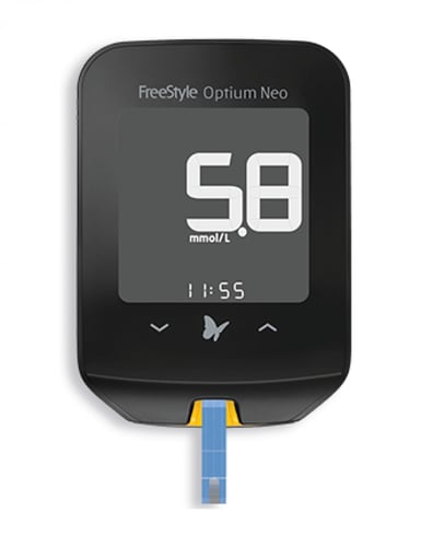 فري ستايل أوبتيوم نيو جهاز قياس السكر بدقة عالية