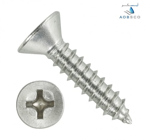 DIN7982 , Self Tapping Screw , Stainless Steel A2...