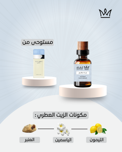 دولتشي أند غابانا لايت بلو للنساء (زيت عطري)