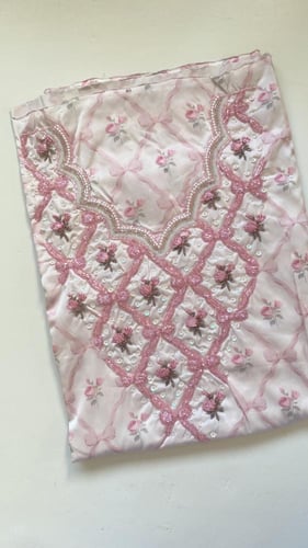 مخور الفيونكة حرير ايطالي شغل خرز وتطريز وفصوص